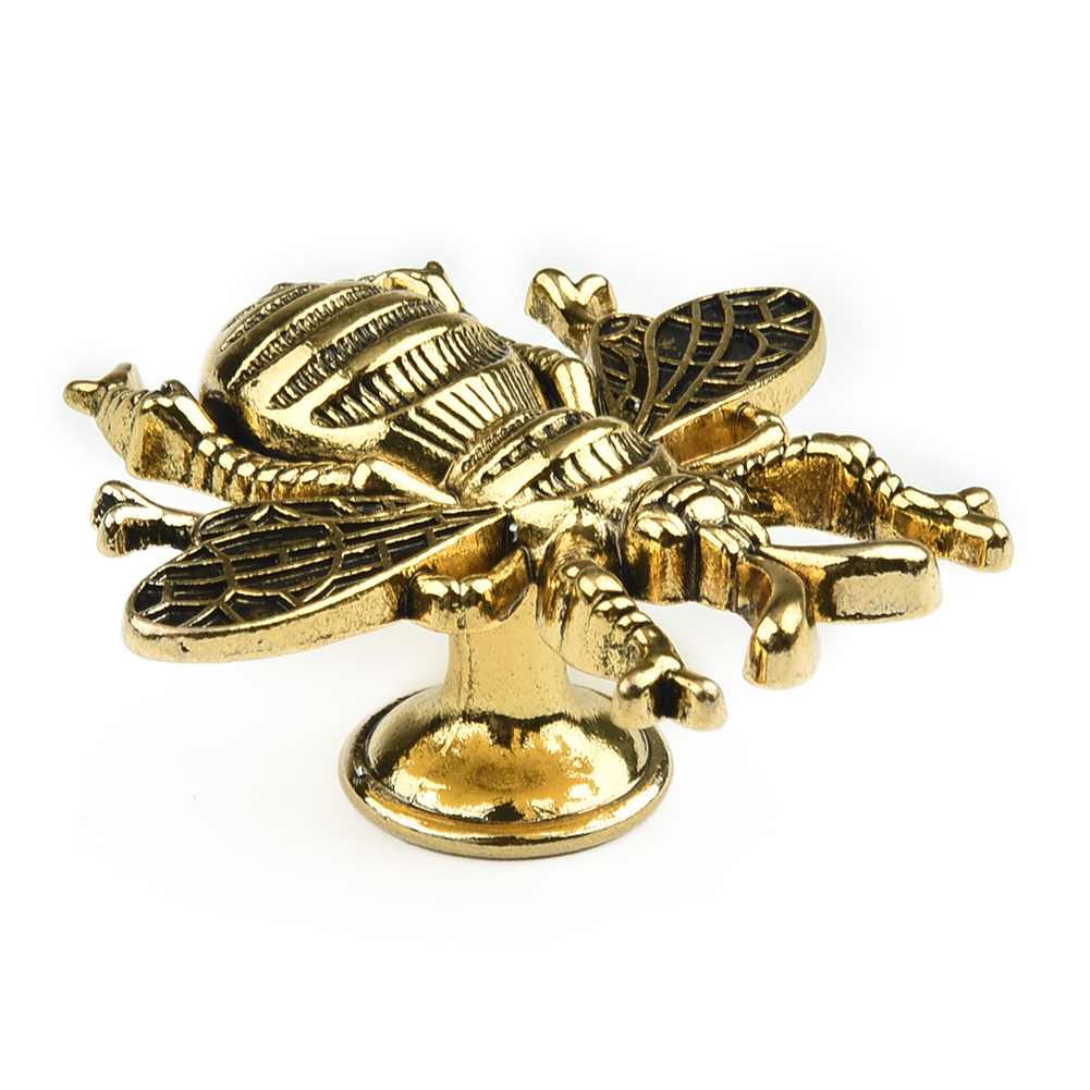 Furniture Hardware Supplies - Retro Cupboard Drawer Pulls Bee Shape