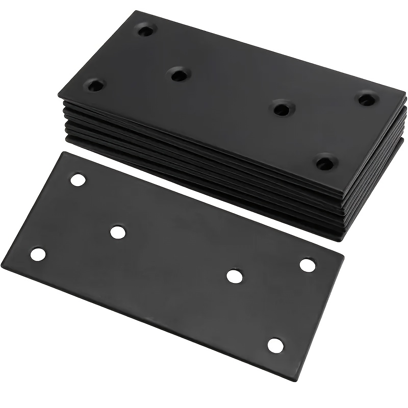 Furniture Hardware Supplies - 4Pcs Furniture Brackets Stainless Steel Flat