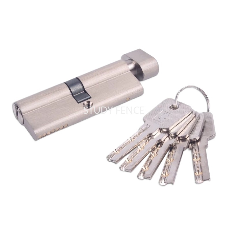 Universal Furniture Hardware - 1pc Metal Door Lock Core Single-sided