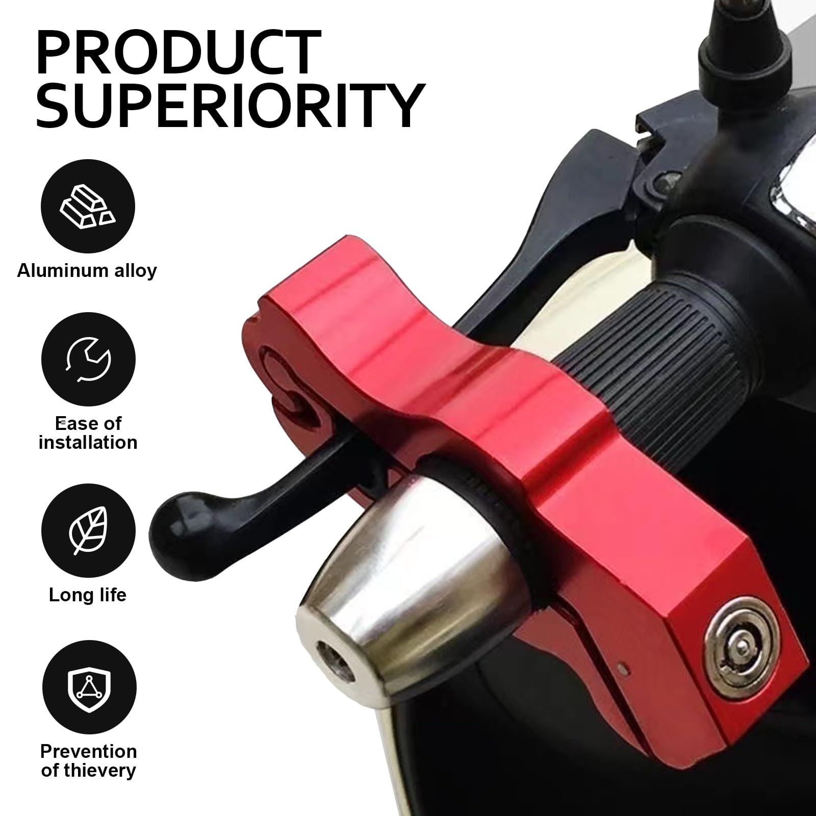 Motorcycle Handlebar Security  - Universal Furniture Hardware recensione e prezzo