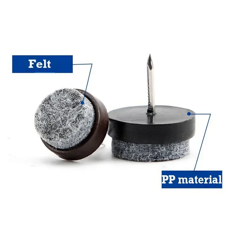 30pcs 14-28mm Plastic Felt Nai - Furniture Hardware Wood recensione e prezzo
