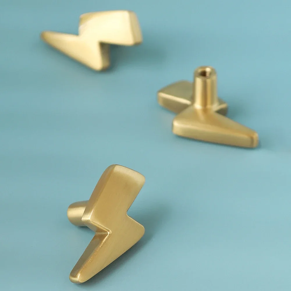 Lightning Design Brass Cabinet - Unique Furniture Hardware Pulls recensione e prezzo