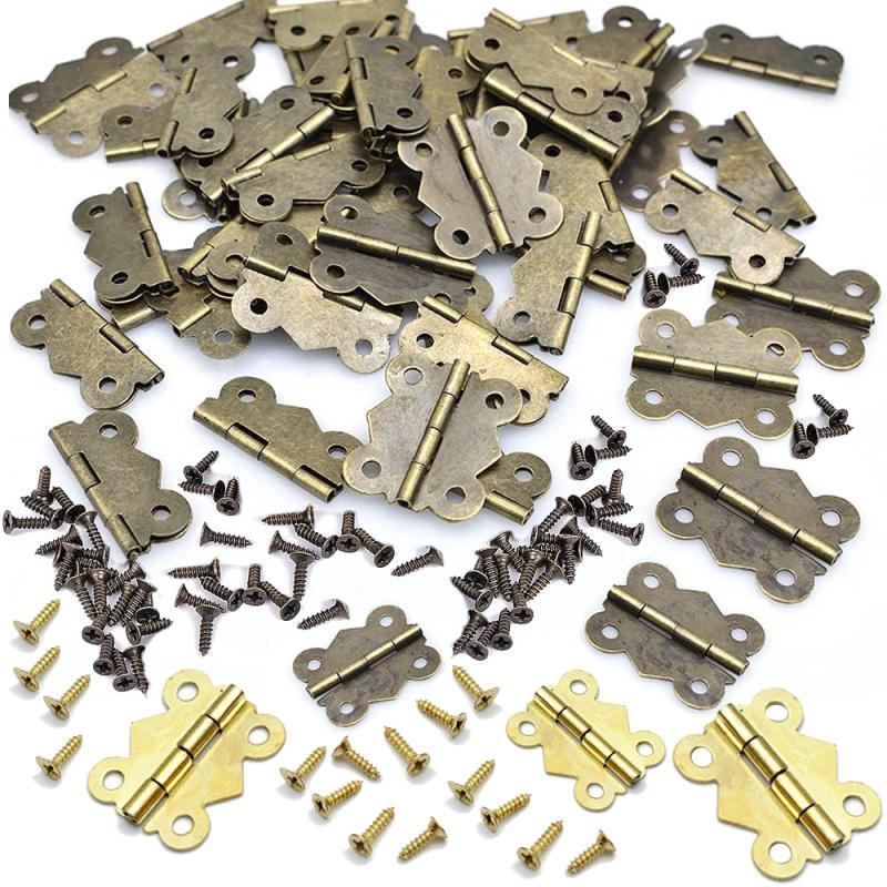 10/20pcs Hinge with Screw Butt - Furniture Hardware Replacement Parts recensione e prezzo