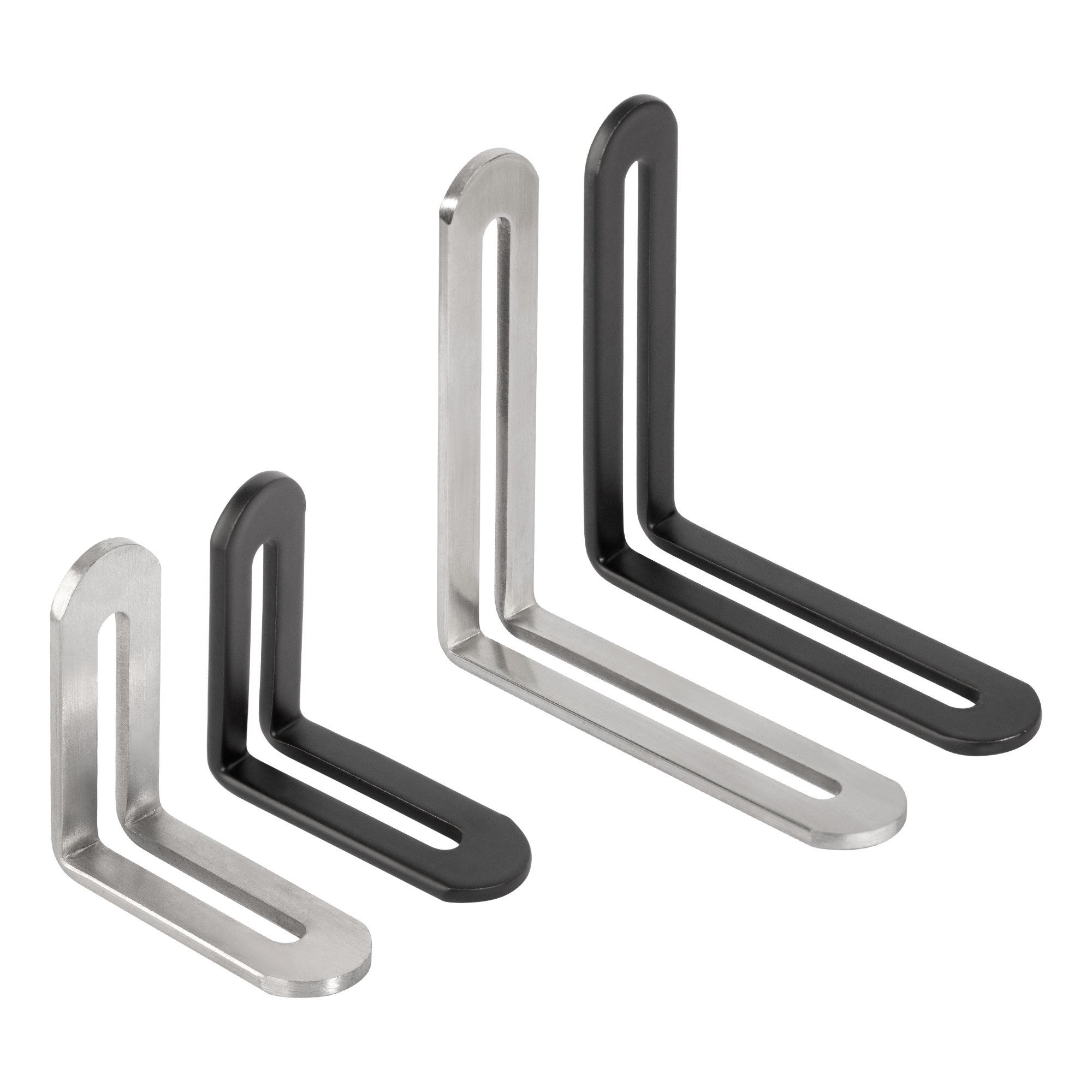 2pcs Corner Brackets Stainless - Furniture Hardware Screws recensione e prezzo