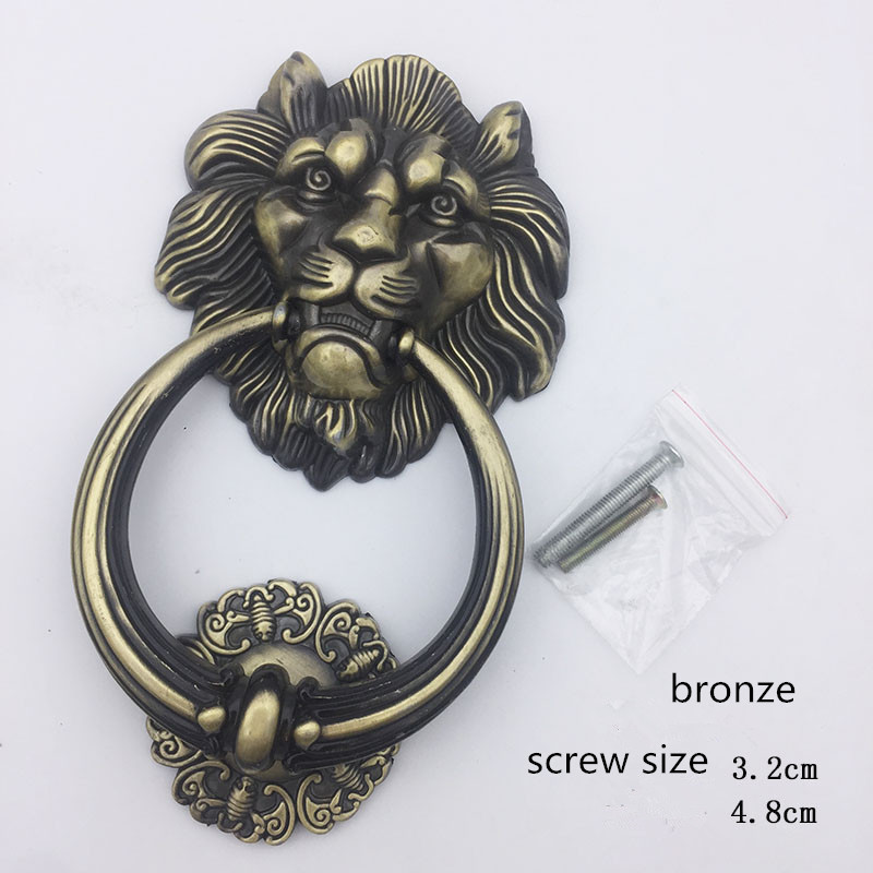 Antique Bronze Lion Head Handl - Furniture Hardware Wood recensione e prezzo