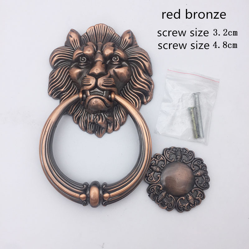 Antique Bronze Lion Head Handl - Furniture Hardware Wood recensione e prezzo