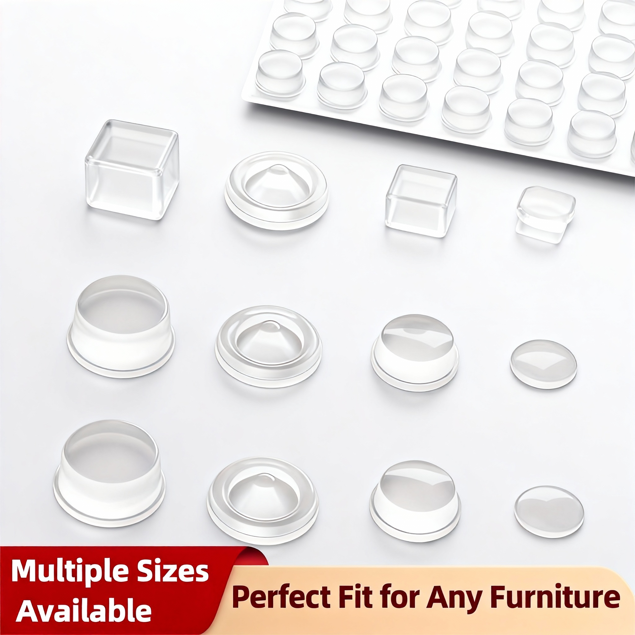 Silicone cabinet bumpers Rubbe - Furniture Hardware Supplies recensione e prezzo