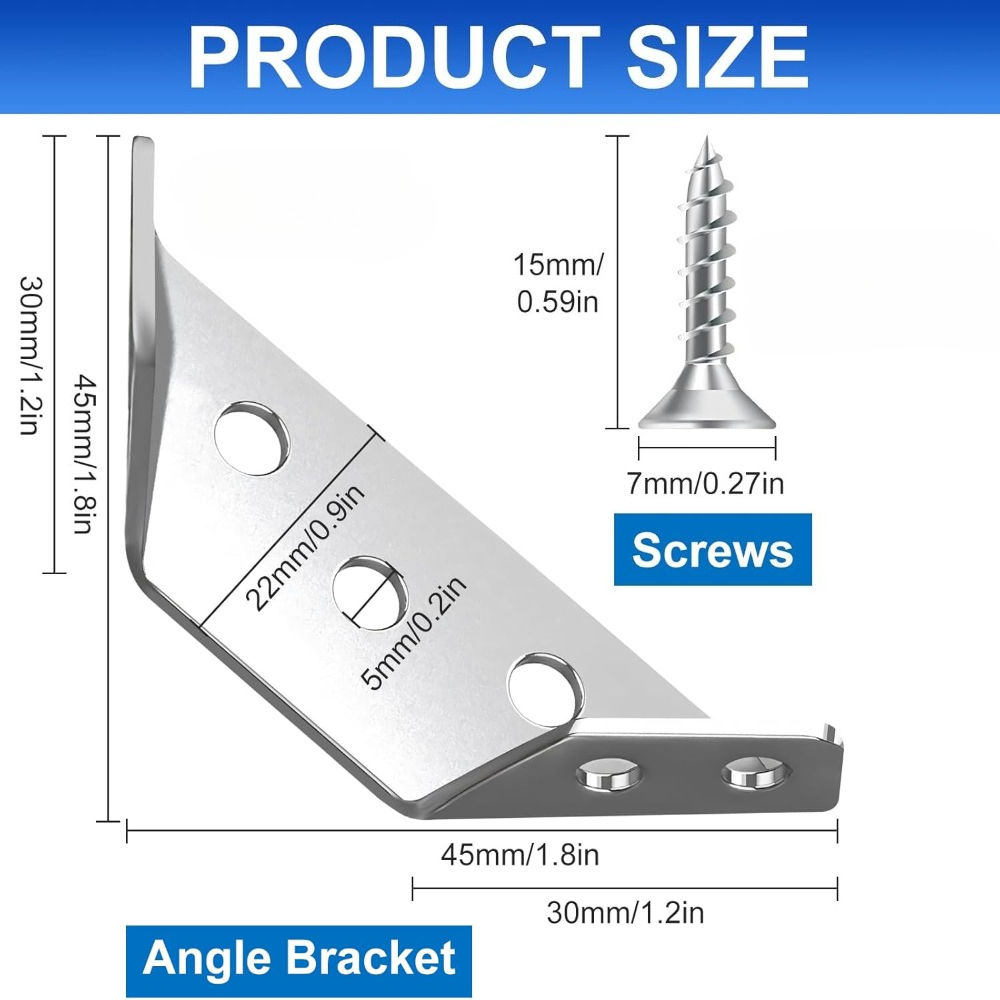 1-120Set Furniture Corner Conn - Furniture Hardware Screws recensione e prezzo