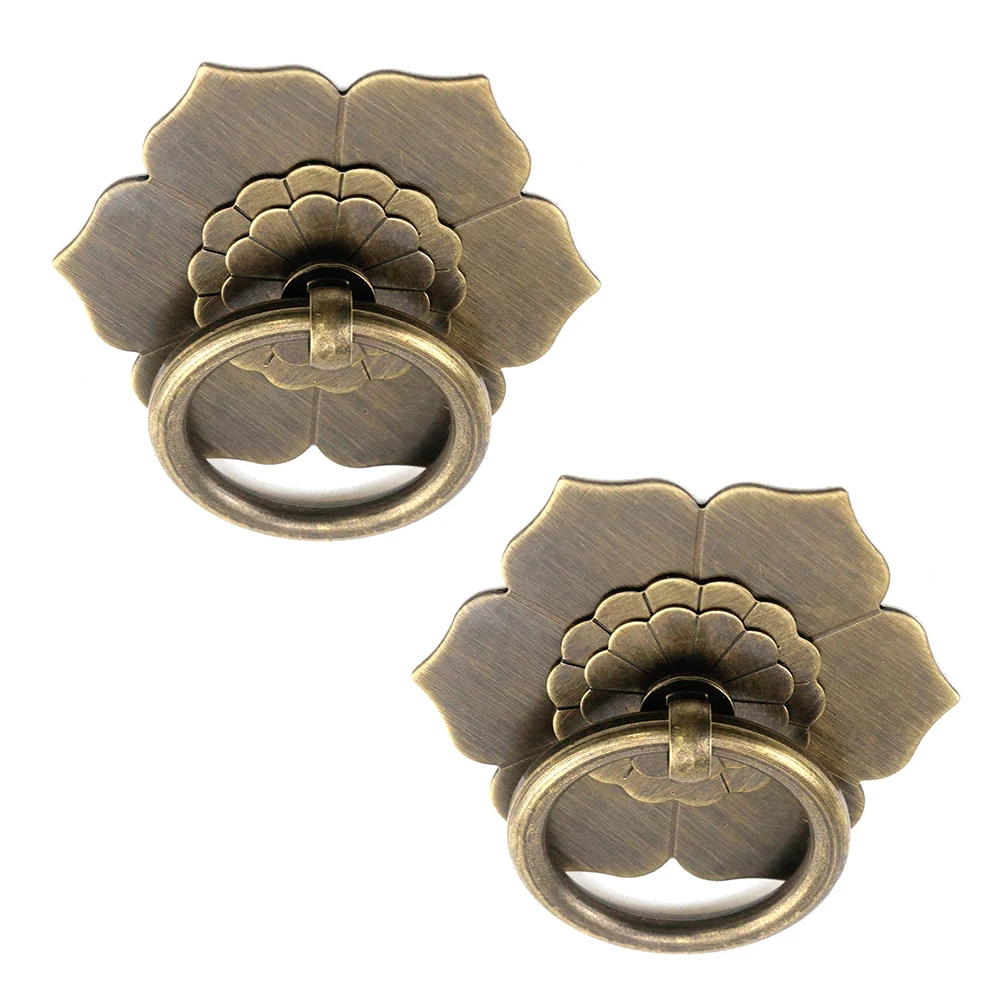 Floral Brass Cabinet Door Knob - Unique Furniture Hardware Pulls recensione e prezzo