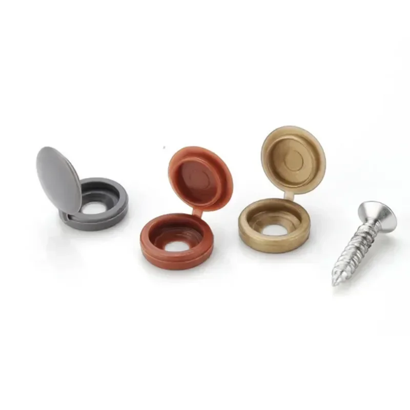 Hinged Plastic Screw Cap Cover - Furniture Hardware Screws recensione e prezzo