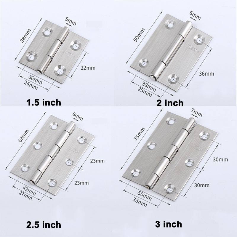 6-20pcs Small Door Hinges Stai - Furniture Hardware Screws recensione e prezzo