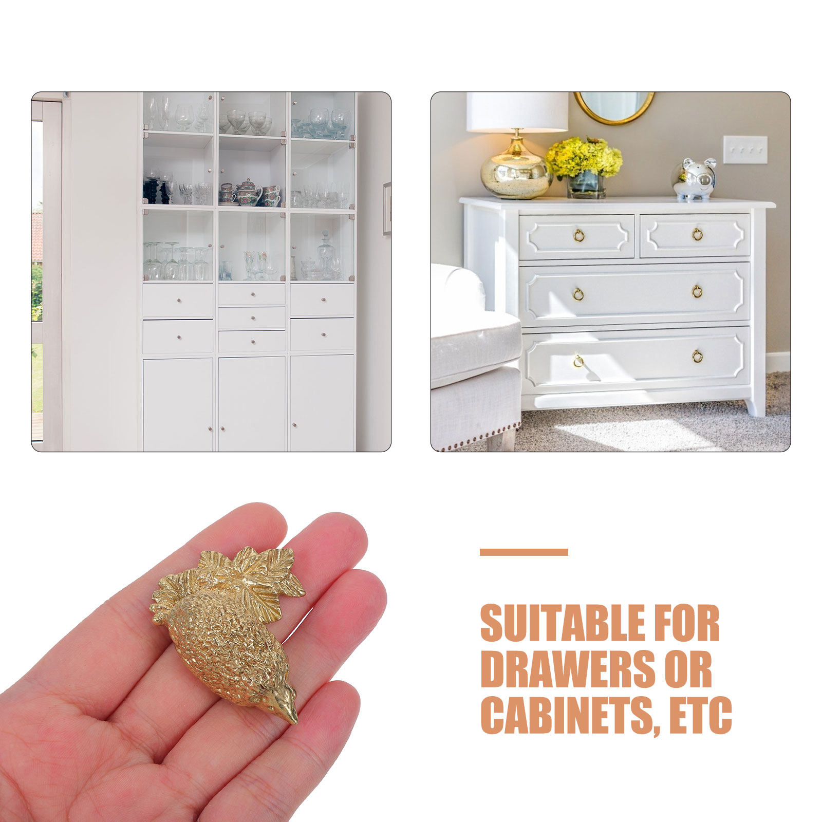 Brass Hedgehog Cabinet Knob Un - Unique Furniture Hardware Pulls recensione e prezzo