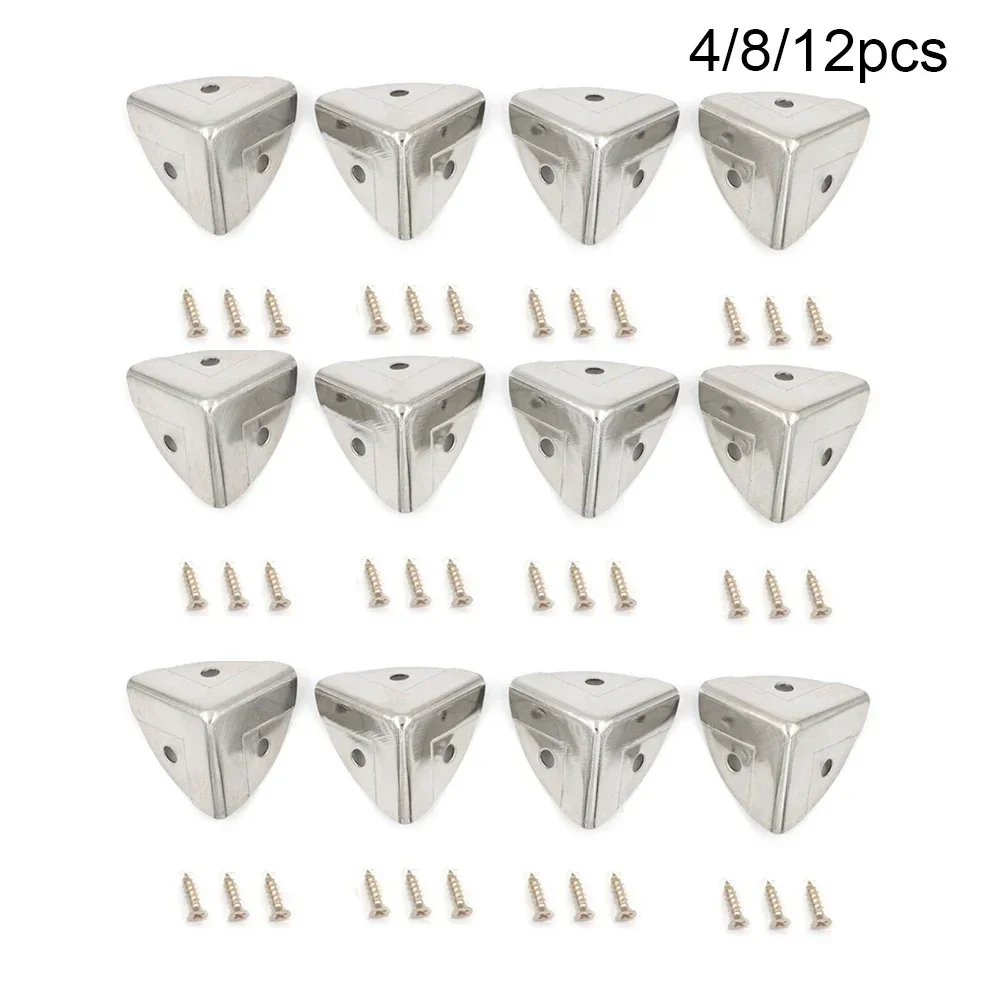 4/8/12pc Metal Box Corner Prot - Furniture Hardware Wood recensione e prezzo