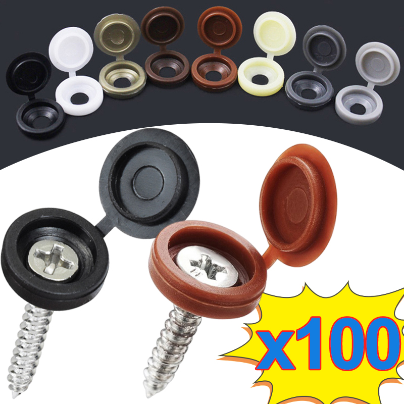 10/500pcs Screw Decorative Cap - Furniture Hardware Replacement Parts recensione e prezzo