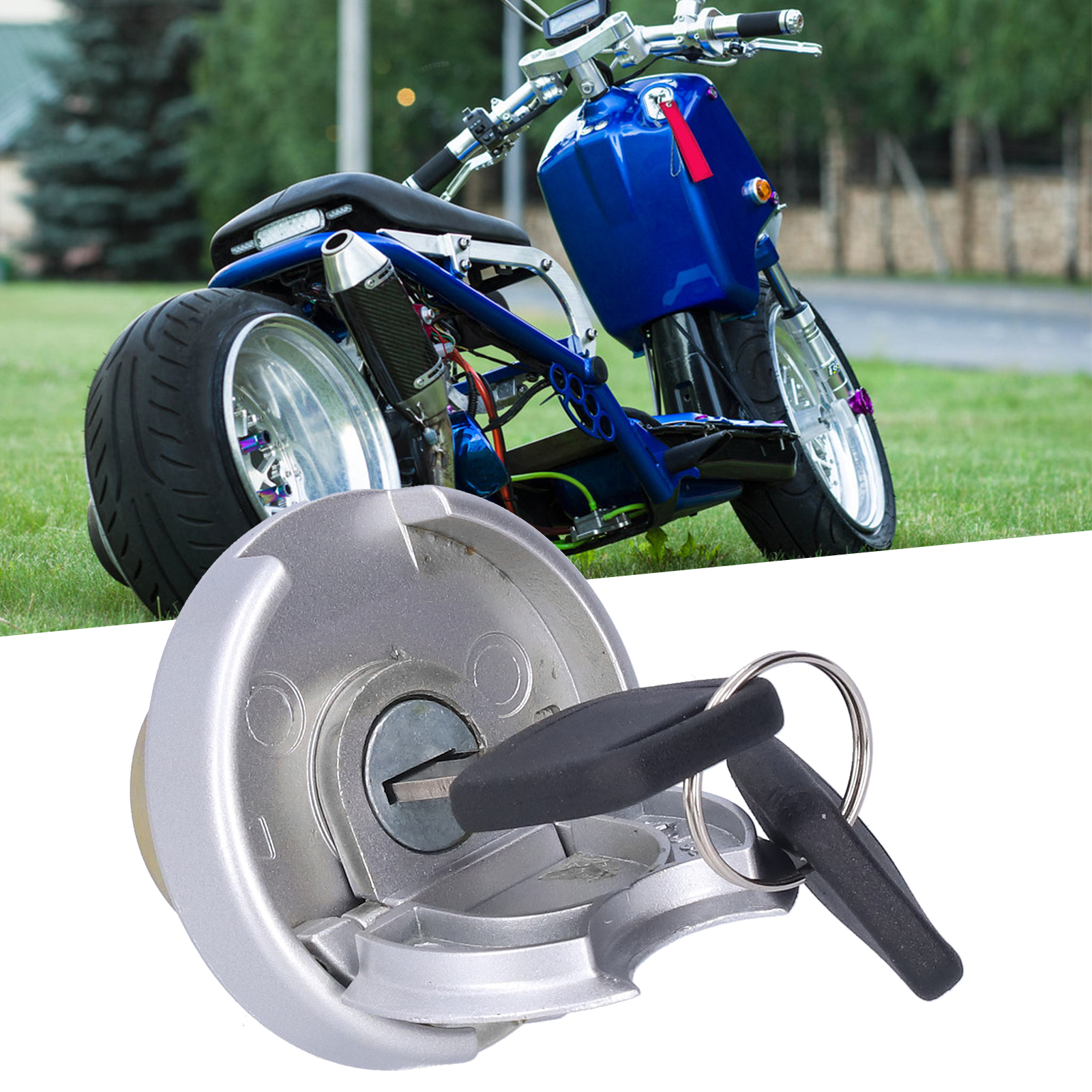 Motorcycles Gas Tank Lock Cap  - Universal Furniture Hardware recensione e prezzo
