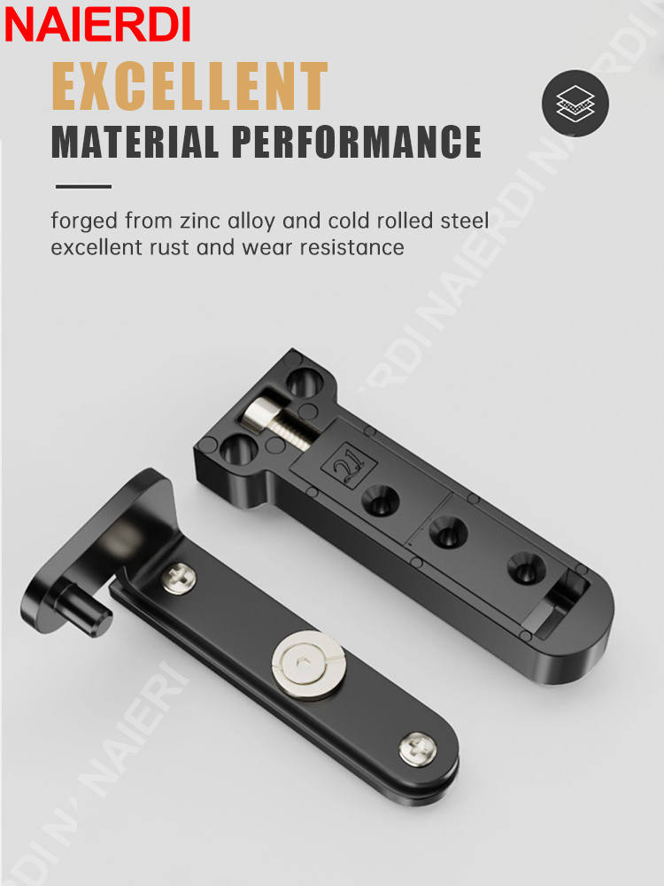 NAIERDI 2 Pieces Hidden Hinges - Furniture Hardware Replacement Parts recensione e prezzo
