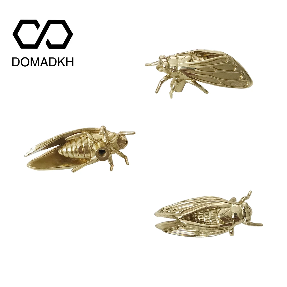 Brass Cicada Cabinet Door Knob - Unique Furniture Hardware Pulls recensione e prezzo