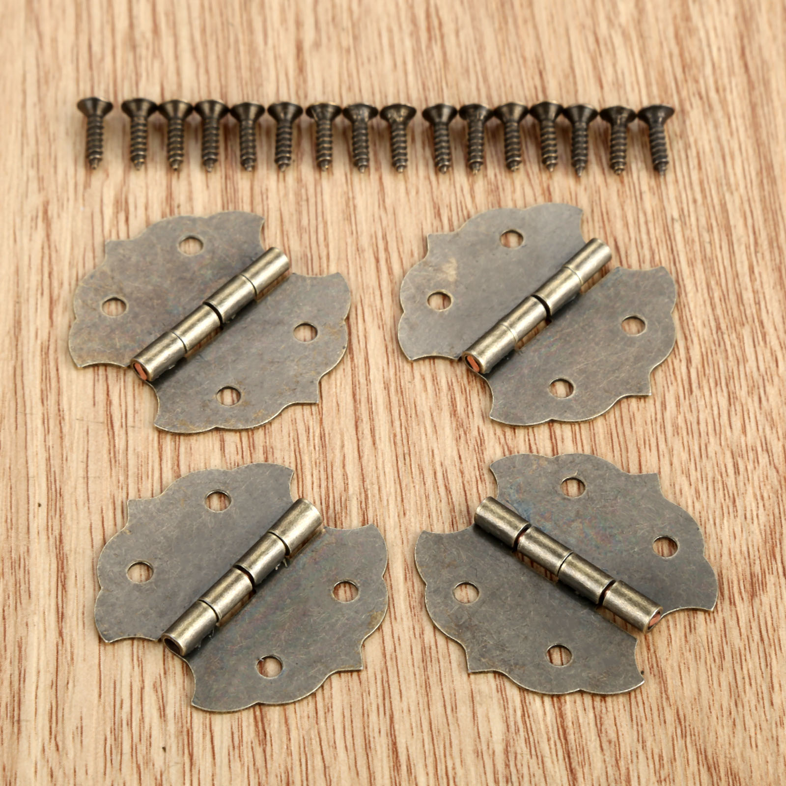 4pcs Flat Hinges +16 screws La - Furniture Hardware Replacement Parts recensione e prezzo