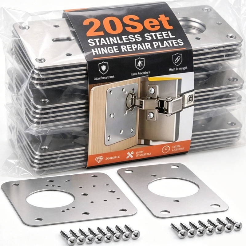 Cabinet Door Hinge Repair Plat - Furniture Hardware Replacement Parts recensione e prezzo