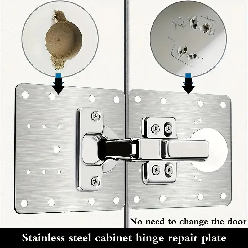 Cabinet Door Hinge Repair Plat - Furniture Hardware Replacement Parts recensione e prezzo