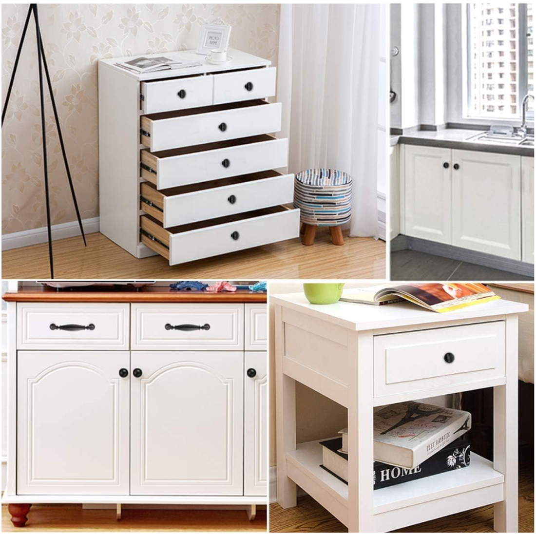 5PCS Aluminum  Kitchen Cupboar - Furniture Hardware Supplies recensione e prezzo
