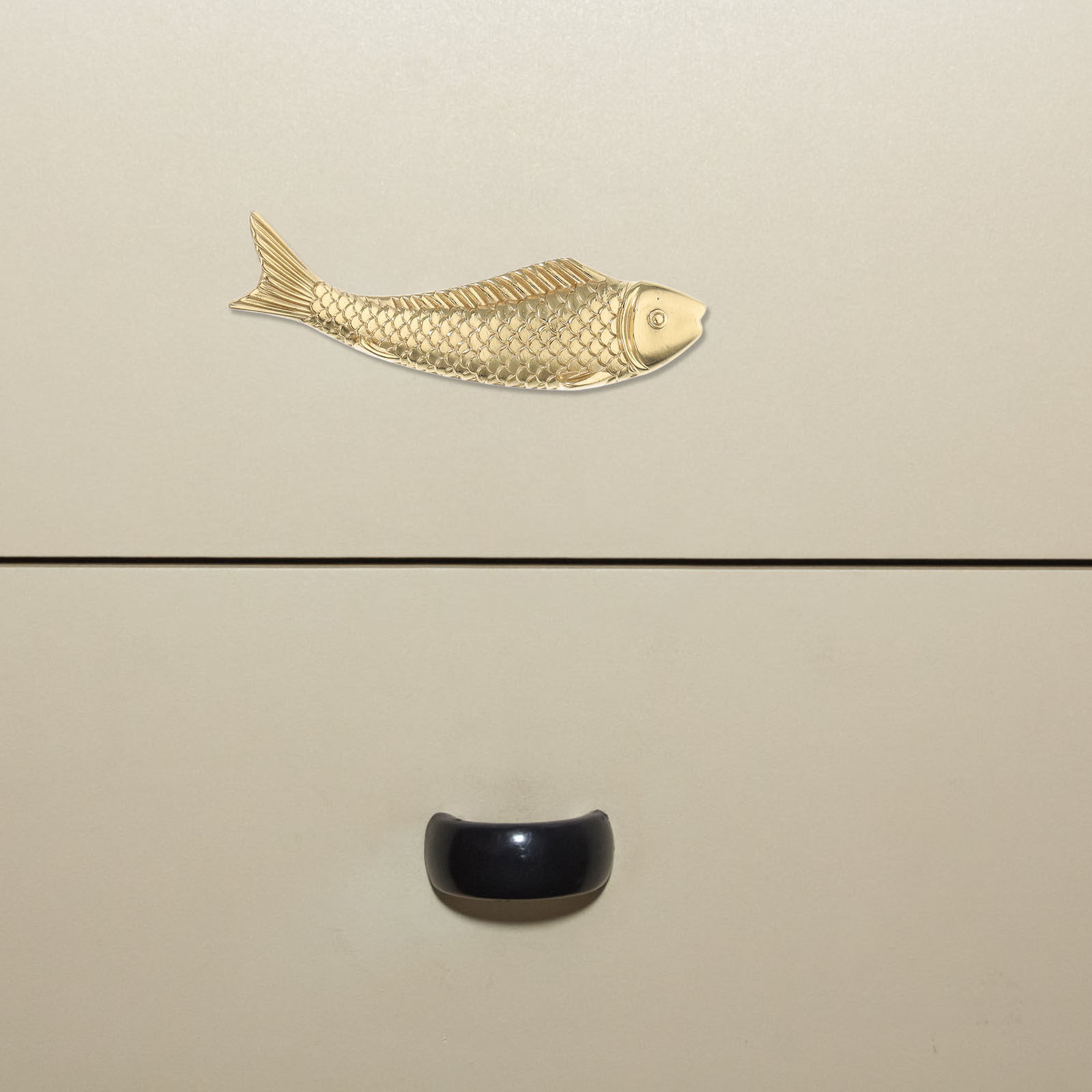 Brass Fish Drawer Handles Deco - Unique Furniture Hardware Pulls recensione e prezzo