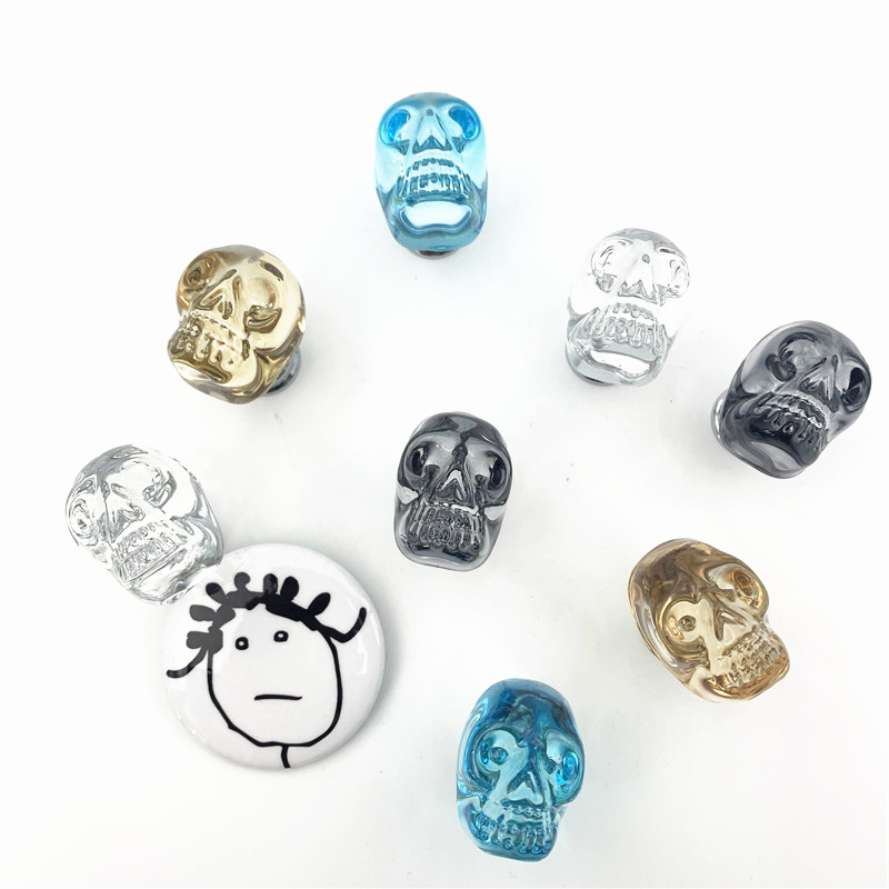 LCH  Clear Crystal Skull Shape - Unique Furniture Hardware Pulls recensione e prezzo