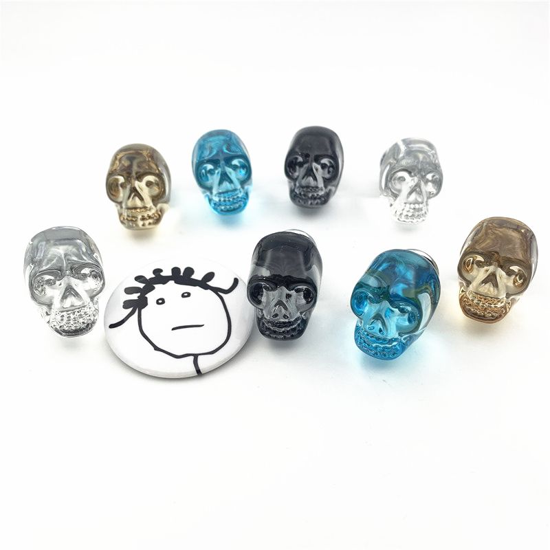 LCH  Clear Crystal Skull Shape - Unique Furniture Hardware Pulls recensione e prezzo