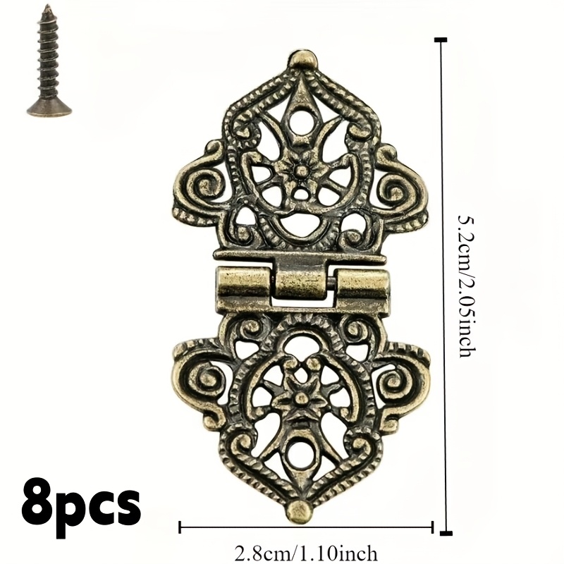 8PCS Vintage Alloy Hollow Flow - Furniture Hardware Replacement Parts recensione e prezzo