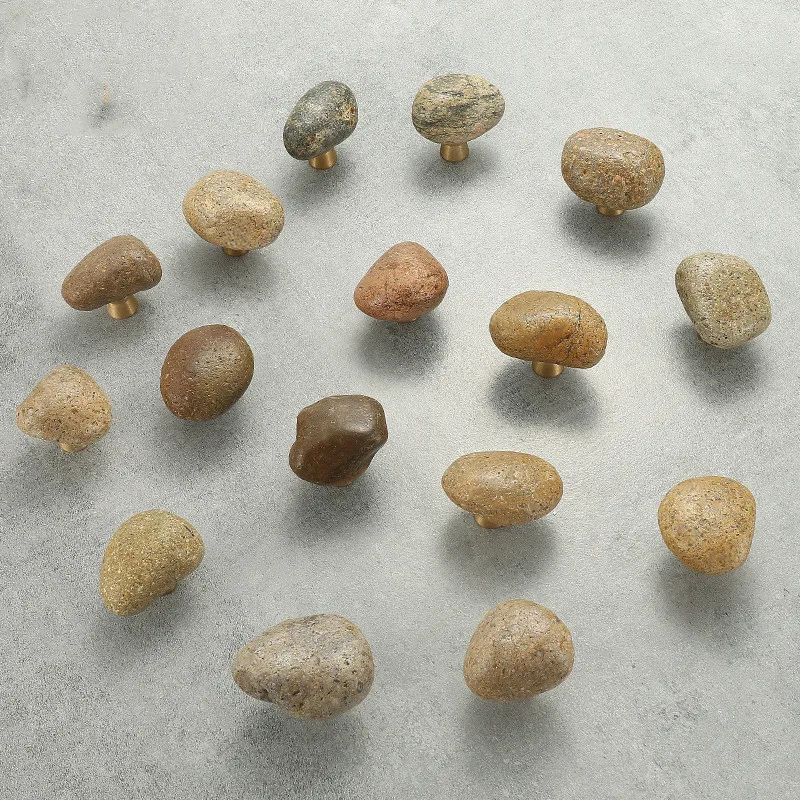 1 pc Unique Natural stone + zi - Unique Furniture Hardware Pulls recensione e prezzo