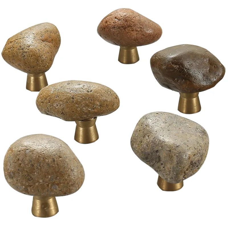 1 pc Unique Natural stone + zi - Unique Furniture Hardware Pulls recensione e prezzo