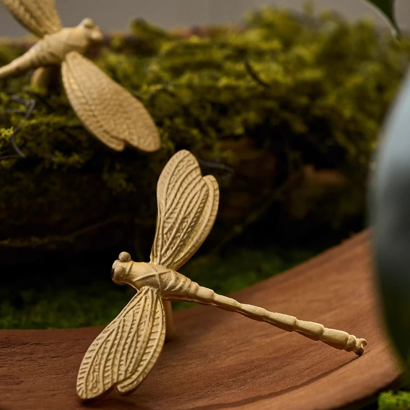French Dragonfly Brass Cabinet - Unique Furniture Hardware Pulls recensione e prezzo
